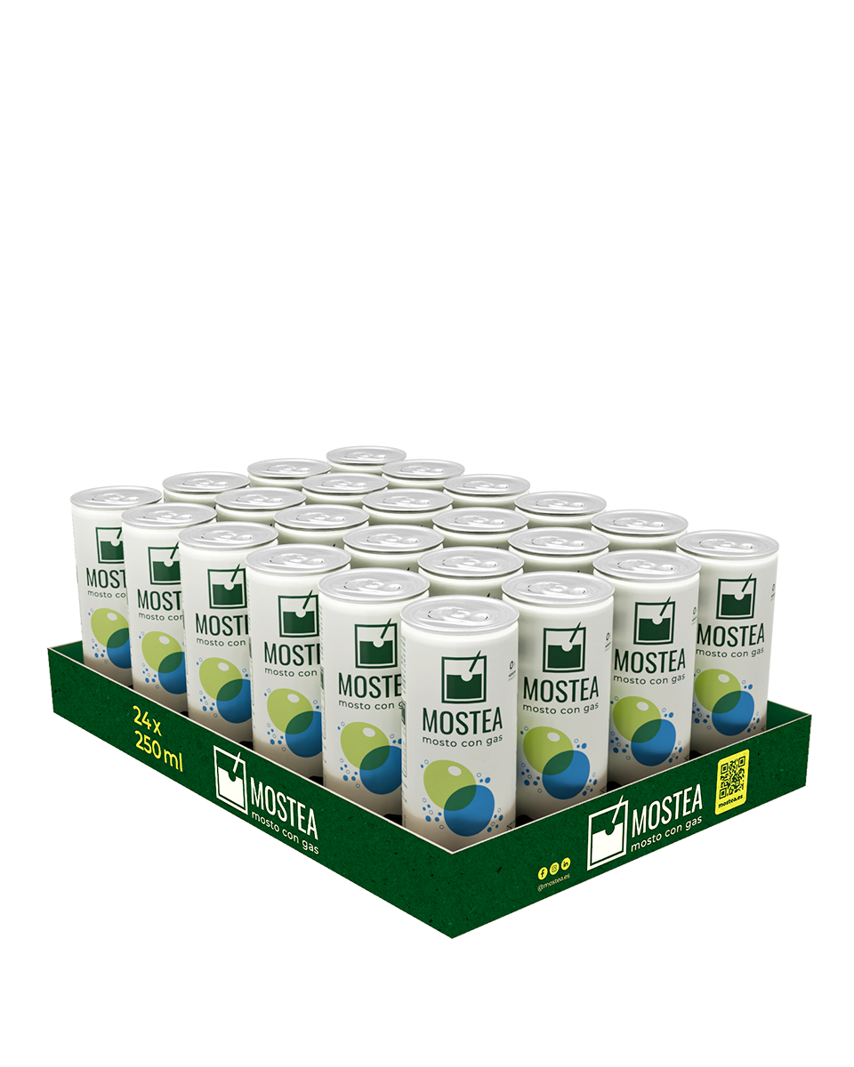 mosto con gas mostea producto riojano caja
